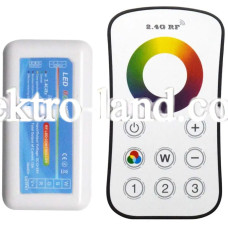 Контроллер радио сенсорный RGBW 18A 2.4G DC12-24V RF на 6 кнопок